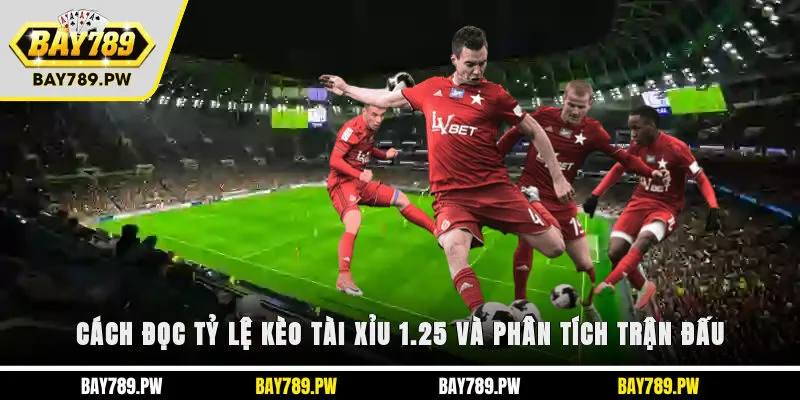 Cách đọc tỷ lệ kèo tài xỉu 1.25 và phân tích trận đấu